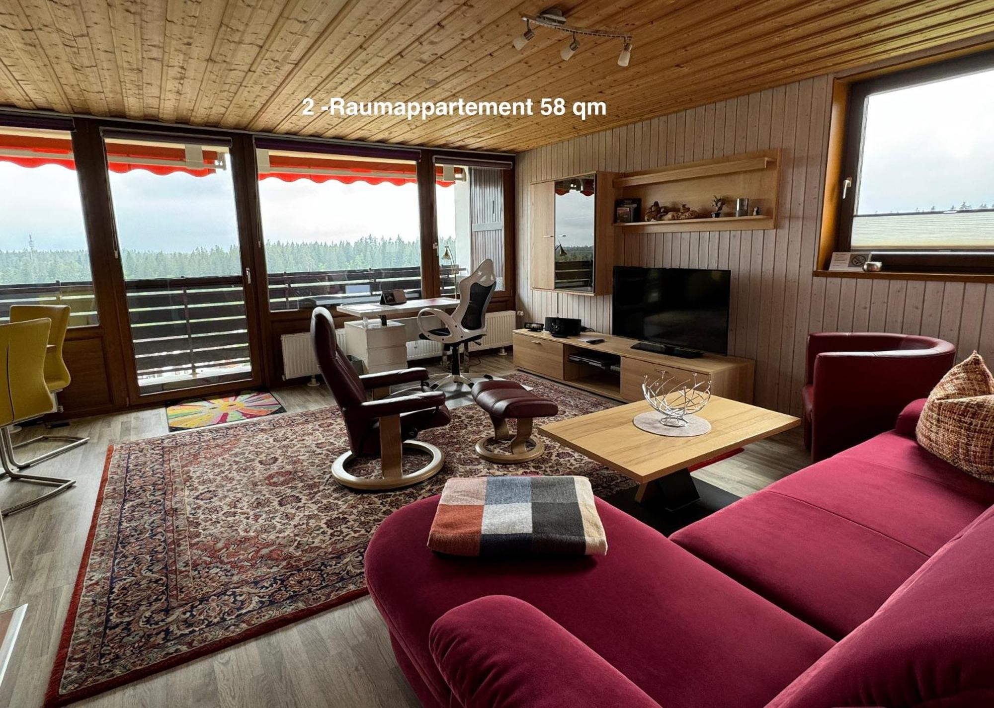 3- 2-1 - Raum - Ferienappartements Dieter Hoffmann Freudenstadt-Kniebis Beim Nationalpark Exterior photo